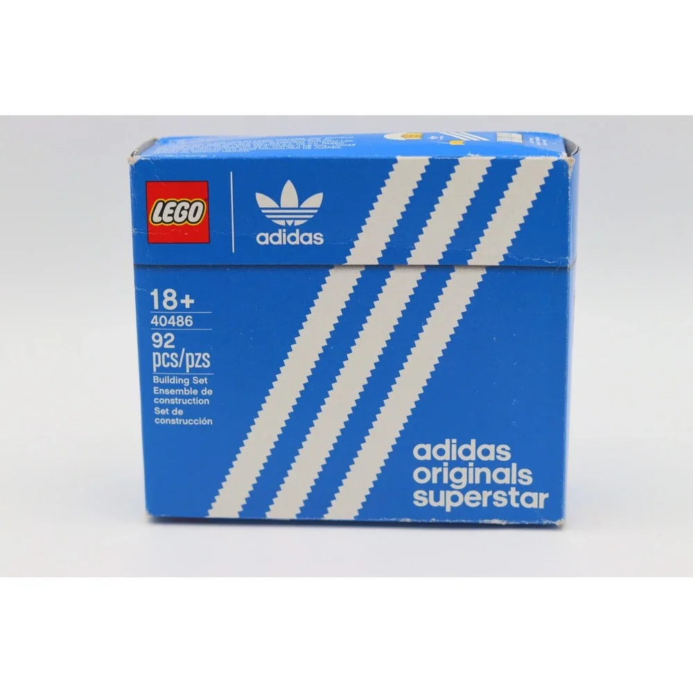 LEGO Adidas Originals Superstar Mini Build Set 40486 92 Pcs New Sealed